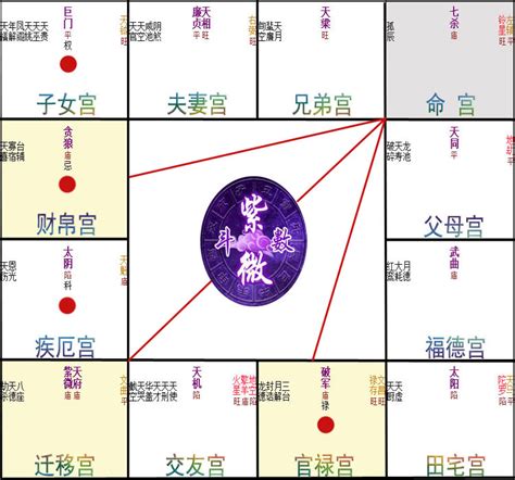 紫微斗數疾厄宮|紫微诸星在疾厄宫之意义，推论您的身体状况，疾病轻重及种类，。